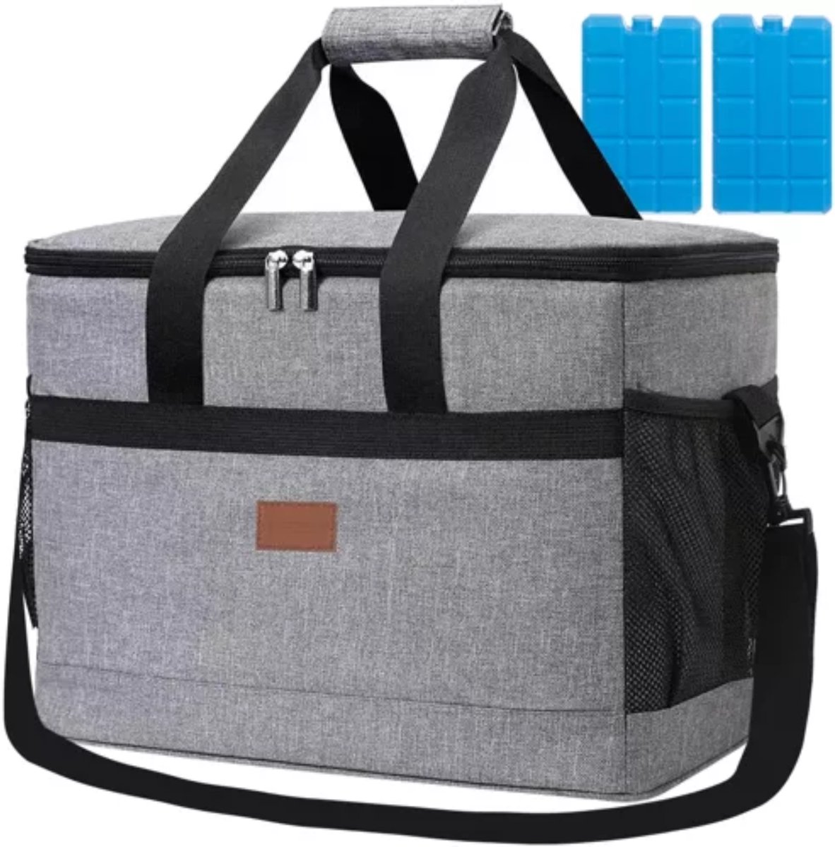 Trizand 40L Thermotas 23843 - Ruime en Waterbestendige Koeltas - Inclusief Koelelementen