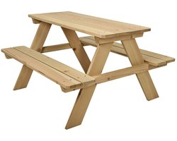 Kinder Picknicktafel Met Bank - Kleine Picknick Tafel Met Picknickbank - Speeltafel Tuintafel Picnictafel
