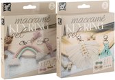 Macramé Sleutelhangers en Tashangers Set 4pcs - DIY Pakket - Macramé voor beginners en gevorderden