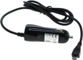 Chargeur voiture USB Micro B avec câble fixe - 2A / noir - 1 mètre