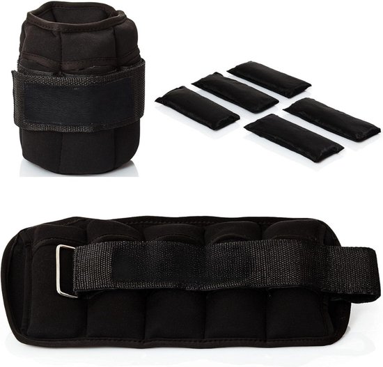 Toorx Fitness Set enkel- of pols gewichten 2 KG Toorx Fitness Set enkel- of pols gewichten 2 KG