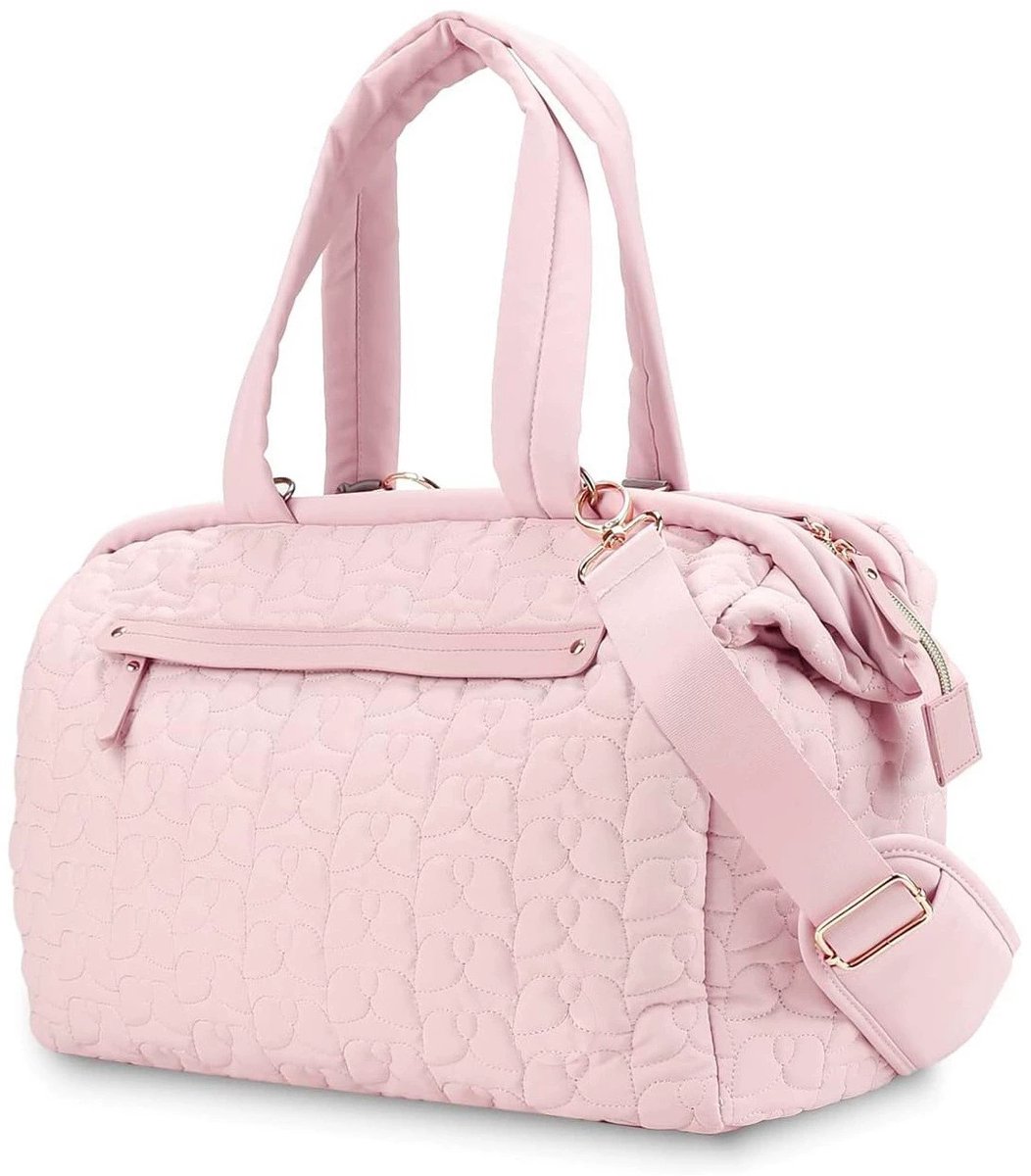 Image of 24Supply Luiertas - Roze - Schoudertas - Luiertas Verzorgingstas - Thermisch en Waterdicht - Weekendtas