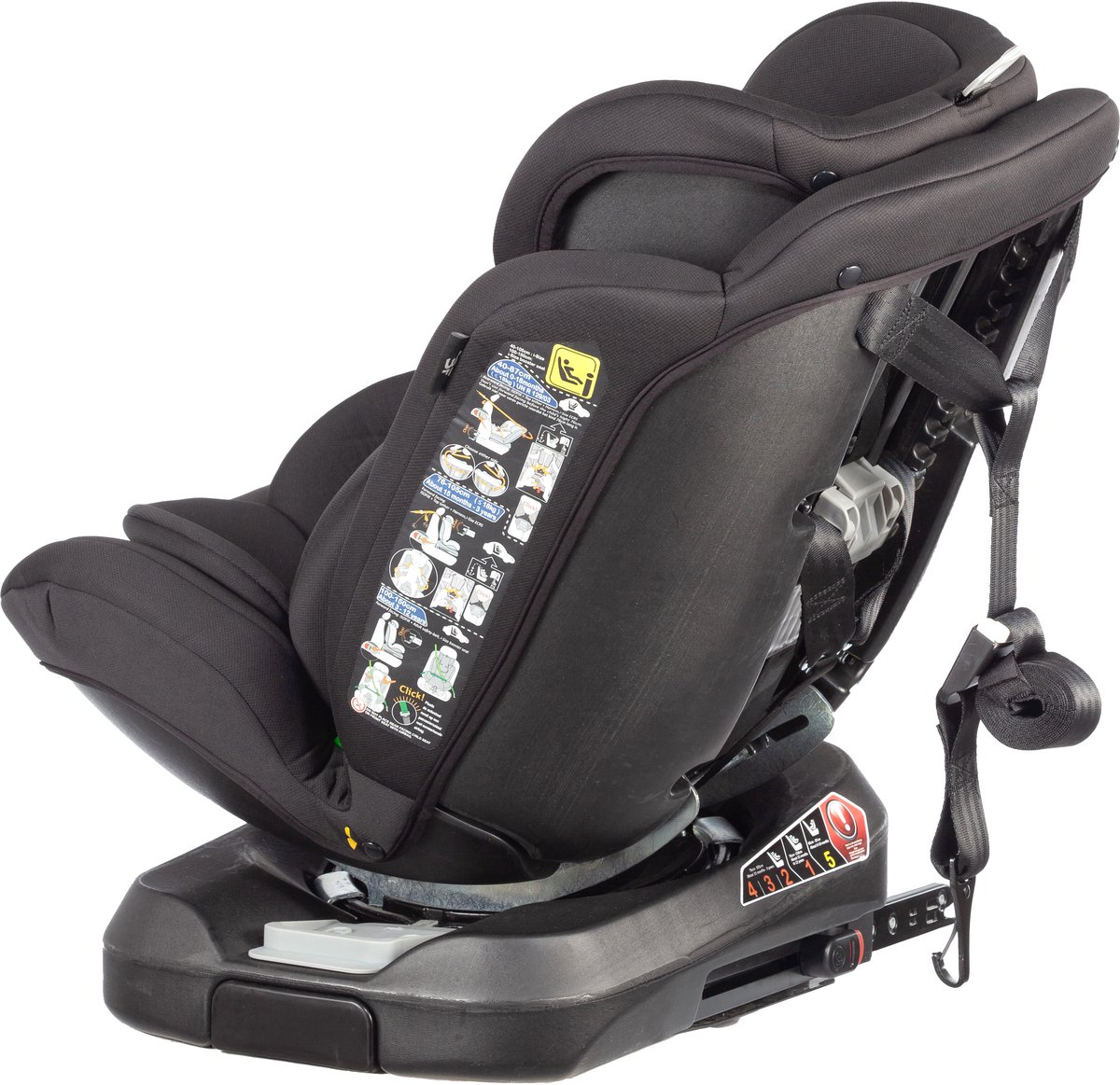 Bebies First Autostoel Vento i-Size Met Isofix 360° Draaibaar Groep 0/1/2/3 (0-36 kg) Vanaf 40 tot 150 cm thumbnail 5