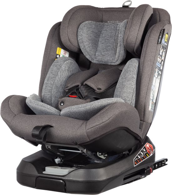 NANIA Siège auto isofix DUNE, Groupe 0/1/2/3, de 0 à 10 ans, 0-36 kg, 40-150 cm, R 129 – Têtière réglable - Inclinable - Pivotant - - Achat / Vente siège auto