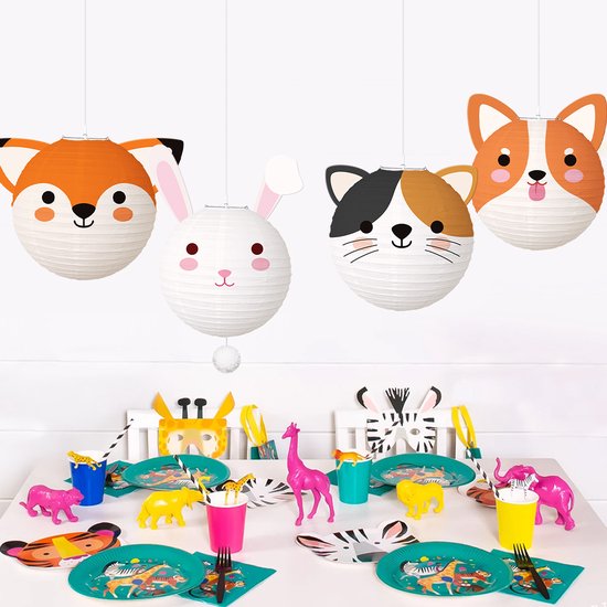 LUQ - Hond - Lampion - Sint Maarten - Lampionstokje - Zonder - Lichtje - Dieren - TrekLampion - Papier - Kind - 1 Stuk — afbeelding 5