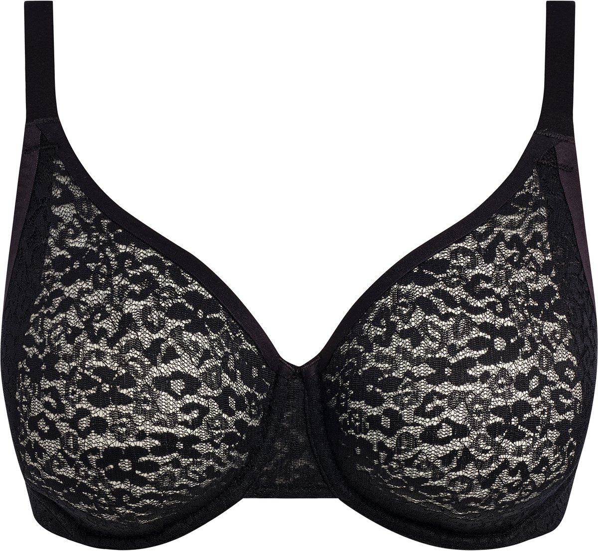 Freya SERENNE- Dames Full cup Beha- BLACK- Maat 70E