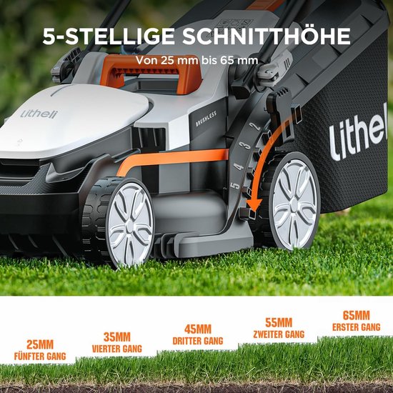 Grastrimmers met Accu - Kantenmaaier Elektrisch - Grasmaaier van Merkloos	 — afbeelding 5