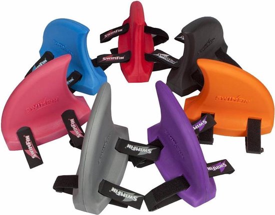 SwimFin zwemband - Rood | SwimFin maakt leren zwemmen leuk