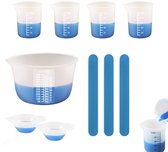 Gobelet Doseur En Silicone 1000 Ml LOMUG – Pour Résine Époxy, DIY, Bijoux – Flexible Et Facile à Nettoyer