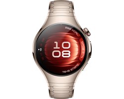 HUAWEI Watch 5 42mm Goudkleurig | Multi-sensing X-tap technologie | Gezondheidsoverzicht in 1 klik | Roestvrij staal | Ultra-lange batterijduur | Compatibel met iOS & Android