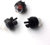 Universele benzine primer lamp pomp, 12 stuks brandstof primer lamp pomp carburateur olie cup benzine primer lamp voor kettingzagen trimmers blowers
