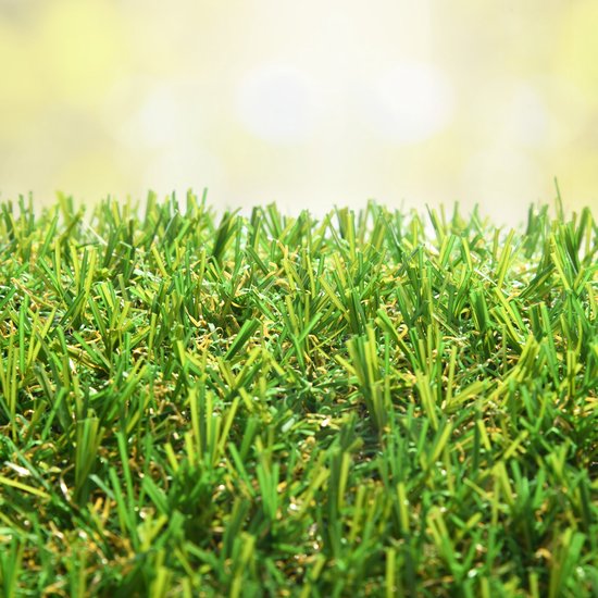 Carpeto Rugs Kunstgras - Balkon Tapijt Waterdicht - Kunstgrastapijt Outdoor - Gazontapijt Balkon per Meter - Kunstgras voor Balkon, Terras en Tuin - 7 mm 250 x 550 cm Groen