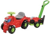 Ecoiffier écoiffier tractor loopwagen met aanhanger 104 x 33 x 54 cm