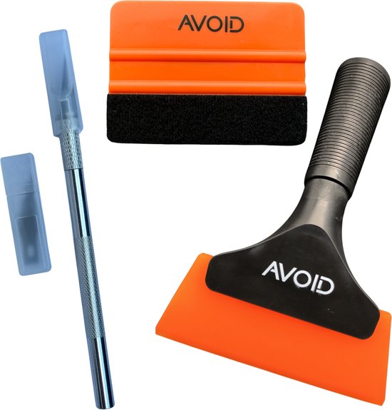 Rakel Set - Car Wrap Gereedschapset - Rakel - Mesje - Speciale Rakel ...