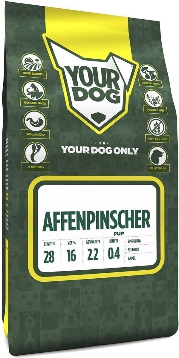 Yourdog affenpinscher pup - 3 KG
