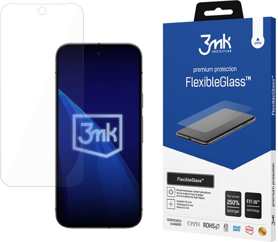 Google Pixel 9a Privacy Screenprotector Tempered Glas