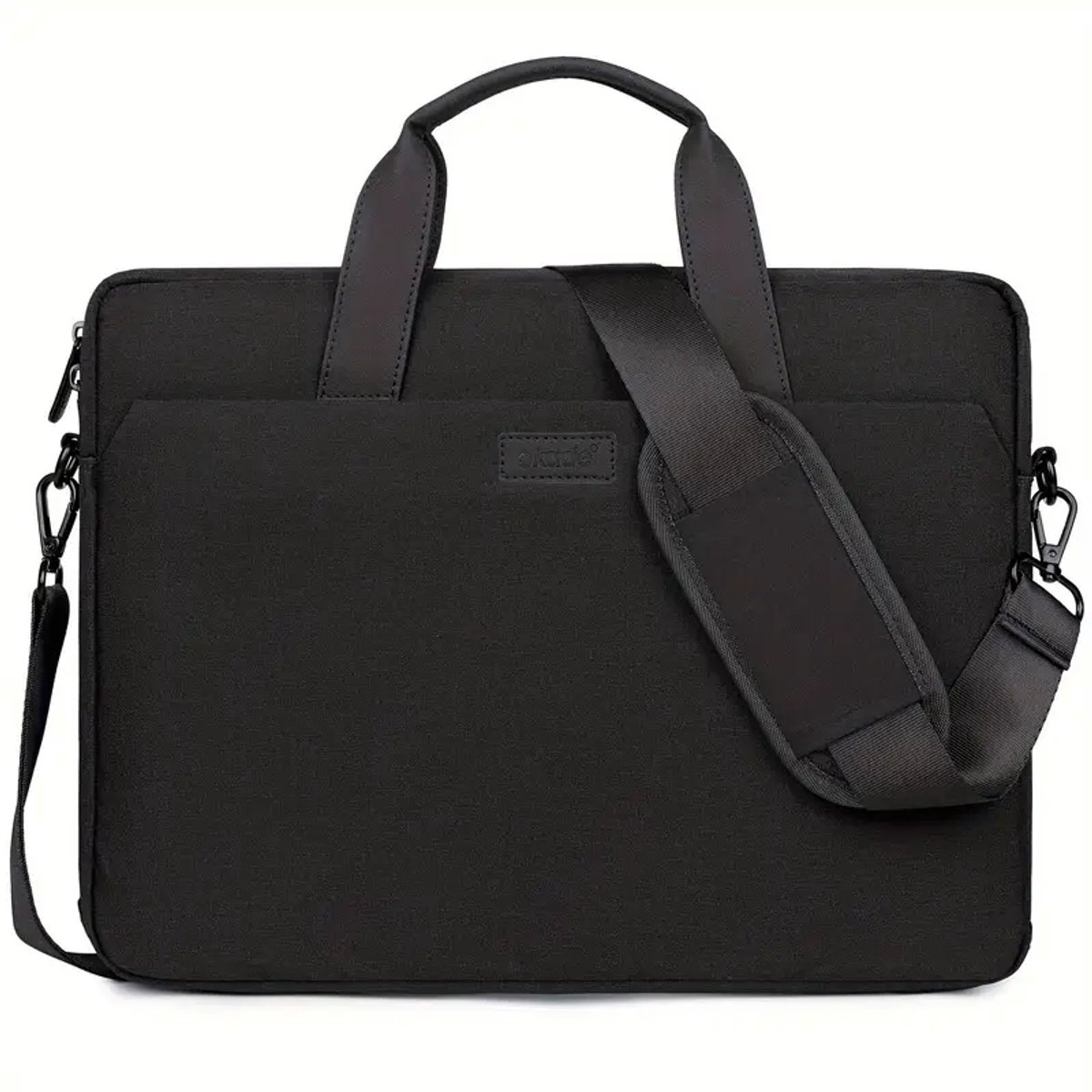 Laptoptas 15 -15,4 inch - Laptop tas Schoudertas dames en heren - Laptop Sleeve - Laptop Case - Laptop Cover - Laptophoes - Laptop tas - Zwart