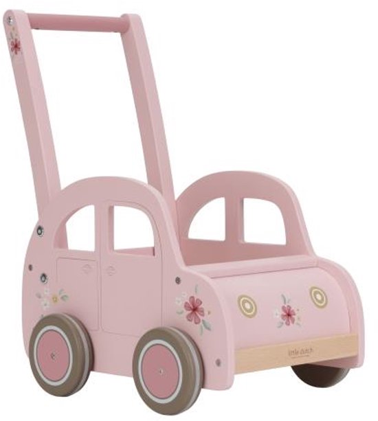 Little Dutch Loopwagen Roze