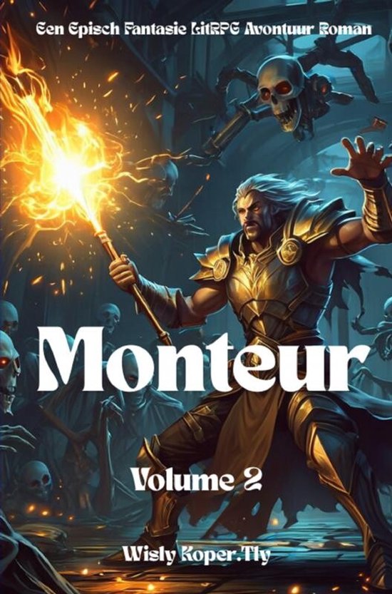 Monteur:Een Episch Fantasie LitRPG Avontuur Roman(Volume 2) - cover