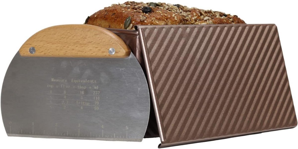 Broodpan - Siliconen broodbakvorm voor oven - Non-stick bakvorm voor zelfgemaakt brood - Geschikt voor zuurdesem, cake en bananenbrood - Herbruikbaar en hittebestendig - Bakken zonder aanbakken - Ideaal voor thuisbakkers en hobbykoks - Keukenaccessoi