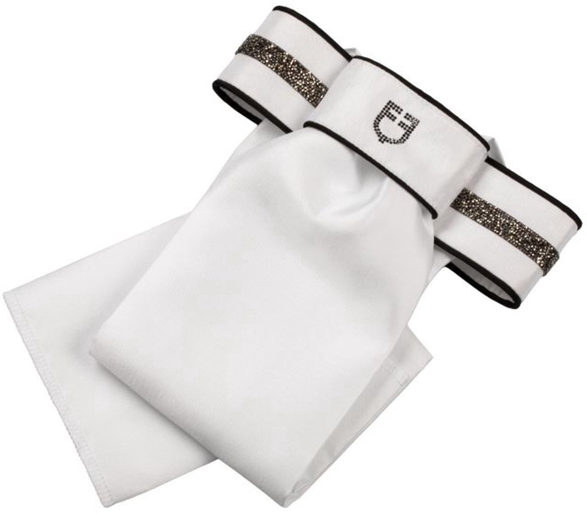 Equestro Impero plastron Wit/Zwart