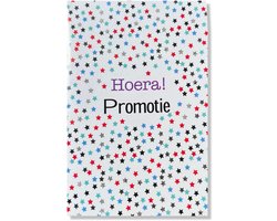 Hoera! Promotie! - 12x17cm - Gevouwen kaart inclusief envelop - Nieuwe baan