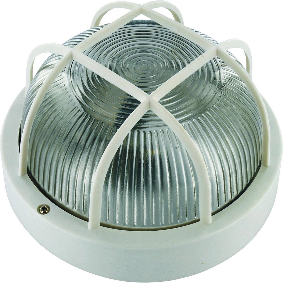 Ronde Buitenlamp Met E27 Fitting - Geschikt Voor Buiten Gebruik