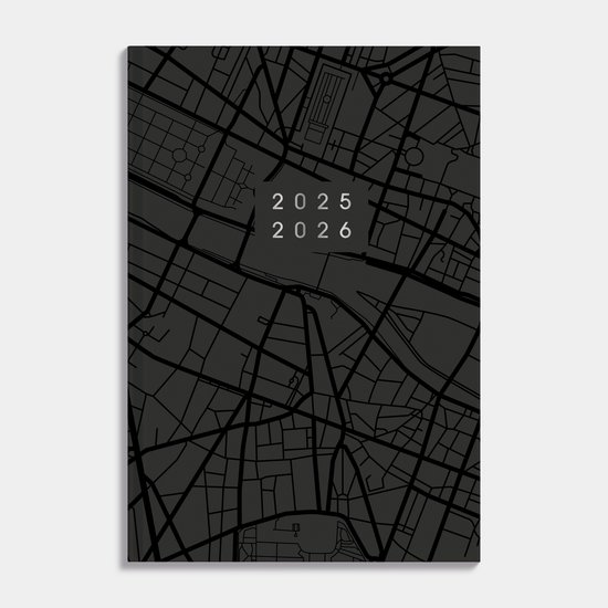 Hobbit - Schoolagenda 2025-2026 - 1 week op 2 pagina's - Harde kaft - A5 (14 x 20,5 cm) - Map