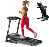 Bol.com Zipro® Pulse Elektrische Loopband 1-12 km/h - Wandelband - Cardiotraining - LCD-display - 12 Programma’s - Eenvoudig opv... aanbieding