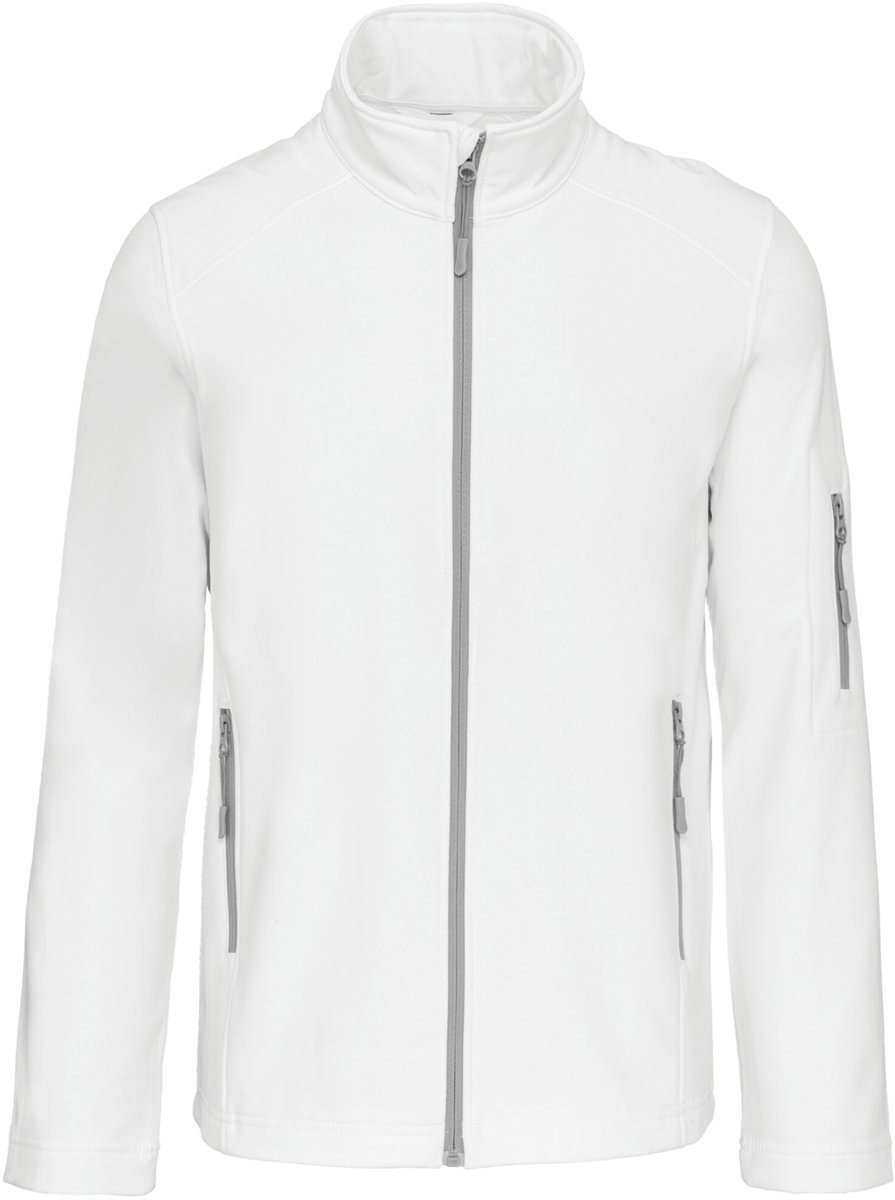 Kariban Softshell jas K401 - White - 4XL