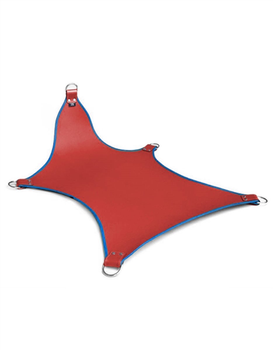 Mister B basis sling rood met blauwe bies