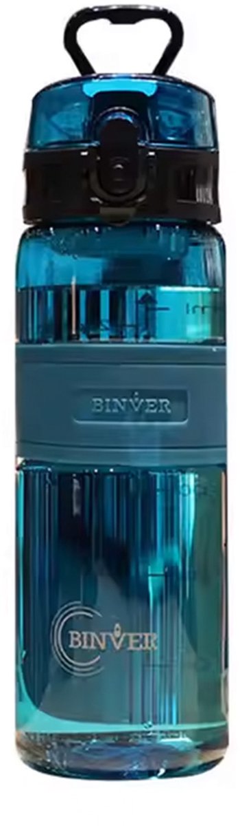 Slimtron - 500ml drinkbeker - handformaat - meeneembeker - blauw