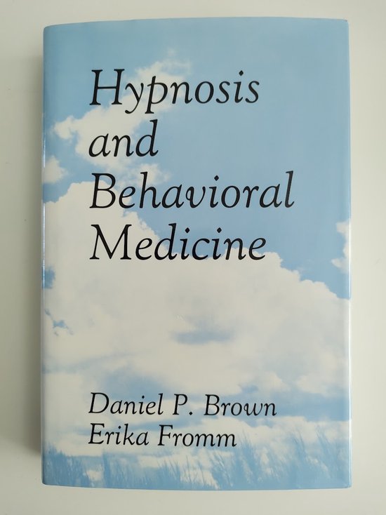 Hypnosis and Behavioral Medicine - cover