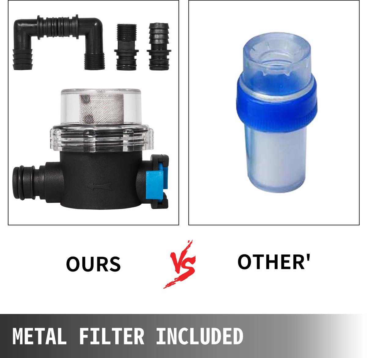 12V FL-40 hogedrukmembraanwaterpomp, 40 PSI automatische zelfaanzuigende pomp, 17 L/MIN nevelversterker sproeier membraanpomp voor caravan, boot, camper, tuin thumbnail 8