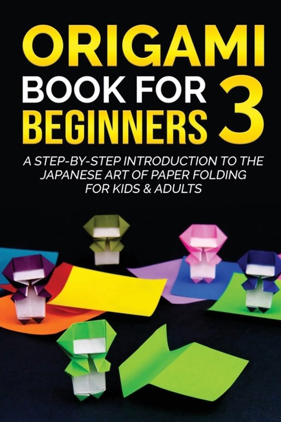 Origami Books for Beginners- Origami Book for Beginners 3 - cover