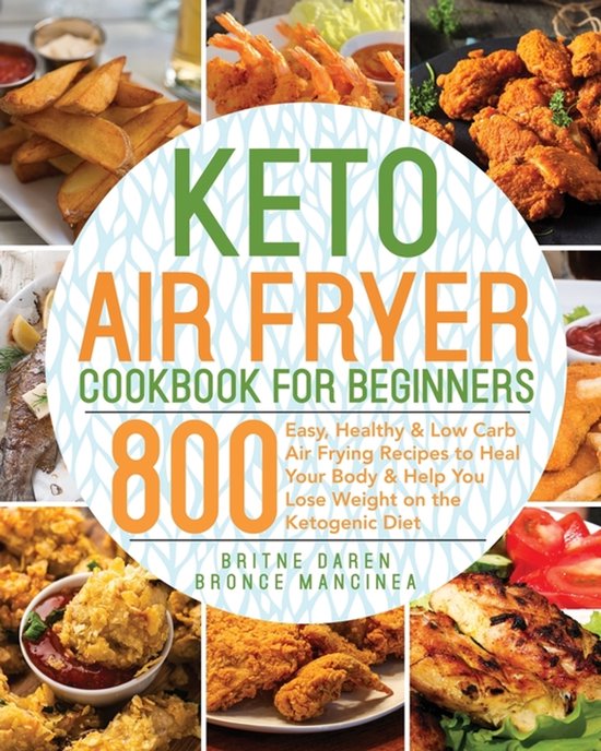 Keto Air Fryer Cookbook for Beginners - cover