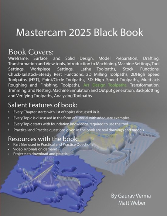 Mastercam 2025 Black Book - cover