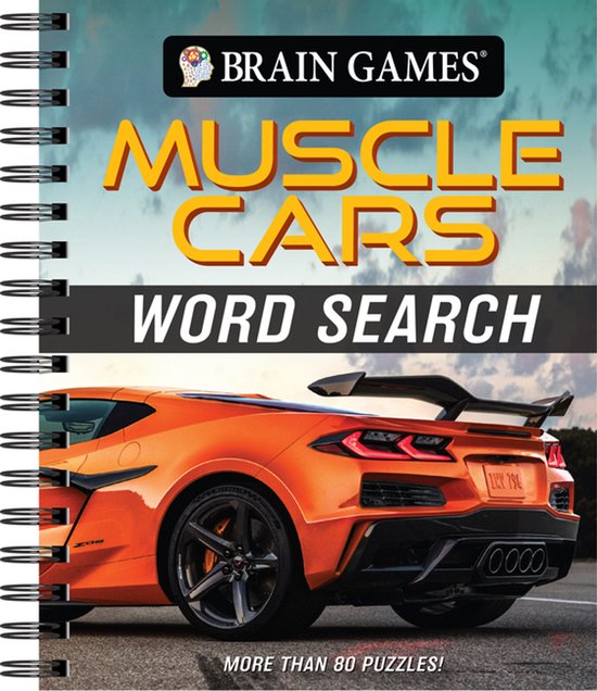 Brain Games- Brain Games - Muscle Cars Word Search - cover
