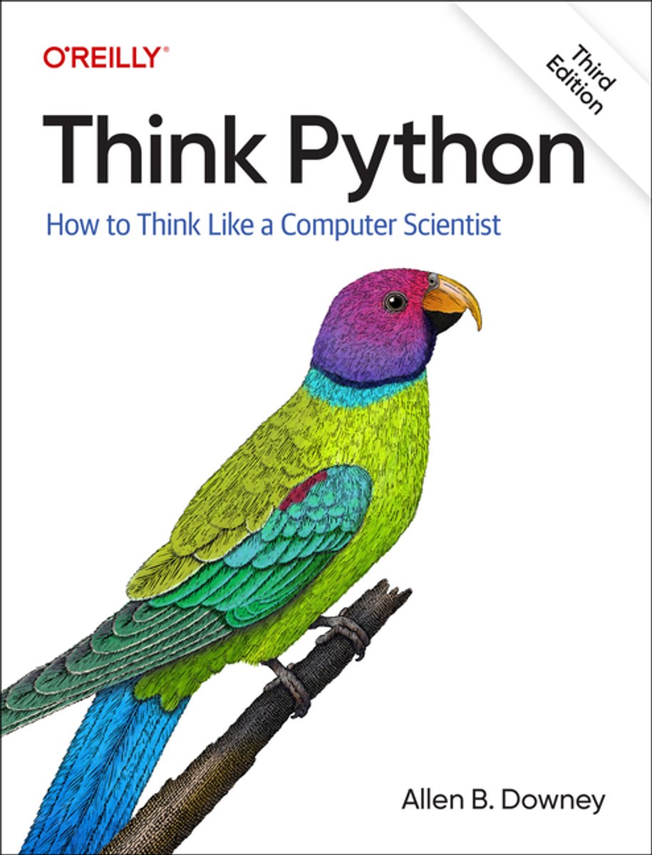 Omslag van Think Python: How to Think Like a Computer Scientist