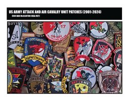 US ARMY ATTACK and AIR CAVALRY UNIT PATCHES (2001-2024)