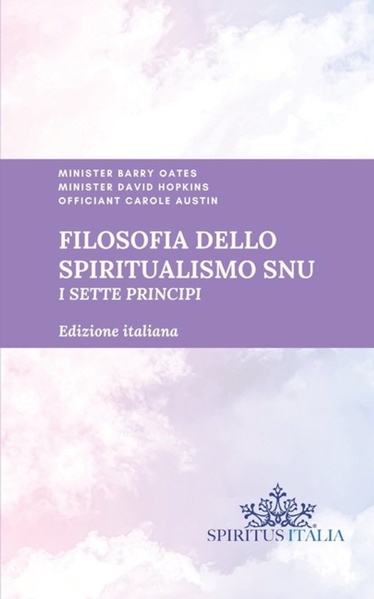 Filosofia dello Spiritualismo SNU - cover