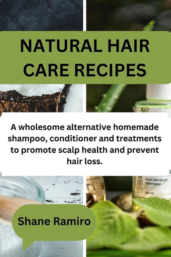 Natural Hair Care Recipes - cover