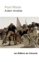 Livre 'Aden Arabie' de Paul Nizan, avec une peinture d'une caravane à dos de chameau.