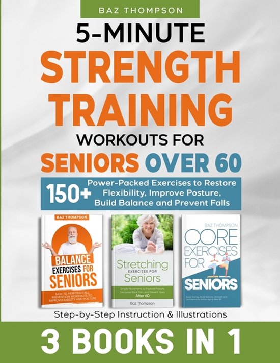 5-Minute Strength Training Workouts for Seniors Over 60 - cover