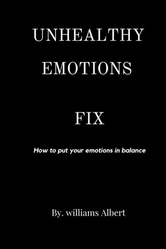 Unhealthy Emosions Fix - cover