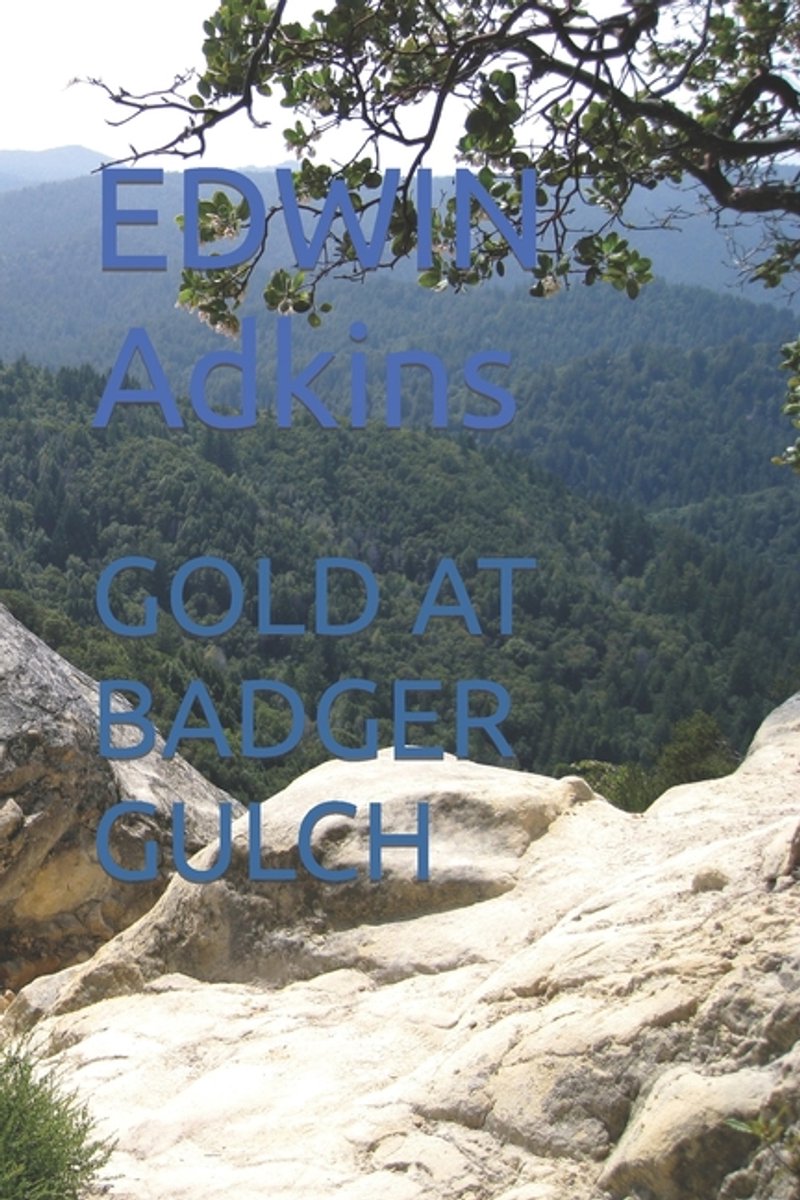 Gold At Badger Gulch van Edwin M Adkins