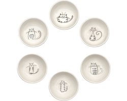 Purepeak Theezakjes Schoteltjes Set 6 Stuks - Sausbakjes - W