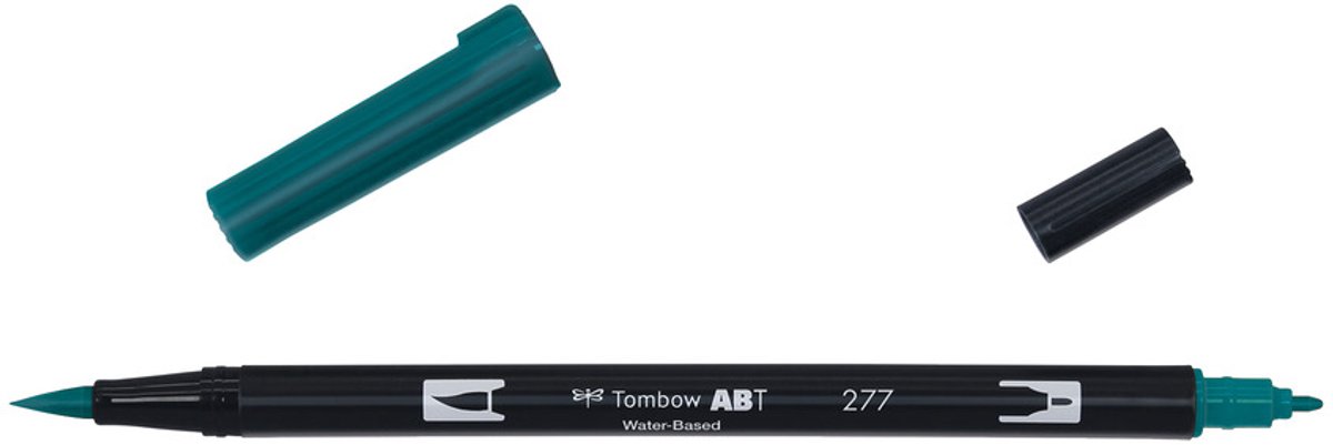Tombow Brush pen - ABT 277 - Dual Brushpen - Dark Green - Groen — afbeelding 9