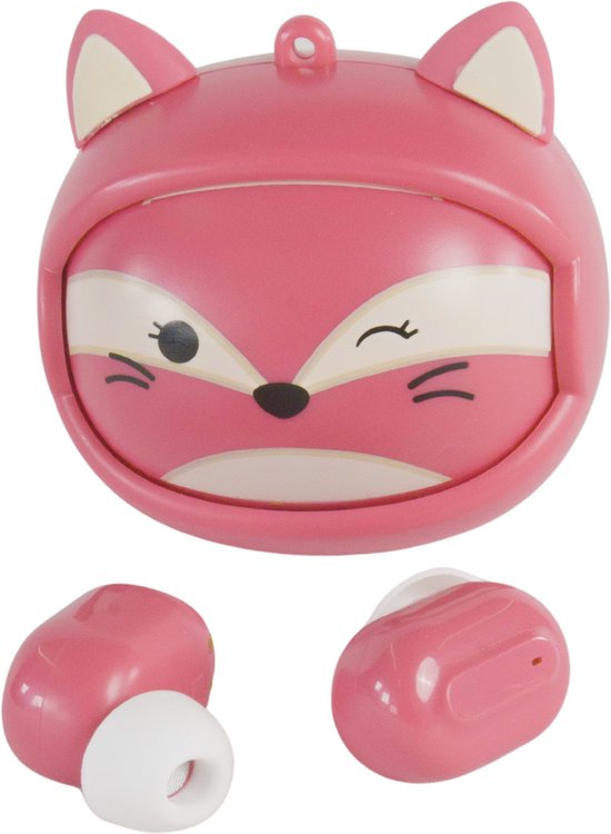 Squishmallows - Fifi - emoji face flip - oordopjes TWS - met oplaadcase