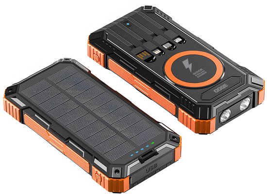 OOQE MultiCharge 4 – All-in-One Solar Powerbank